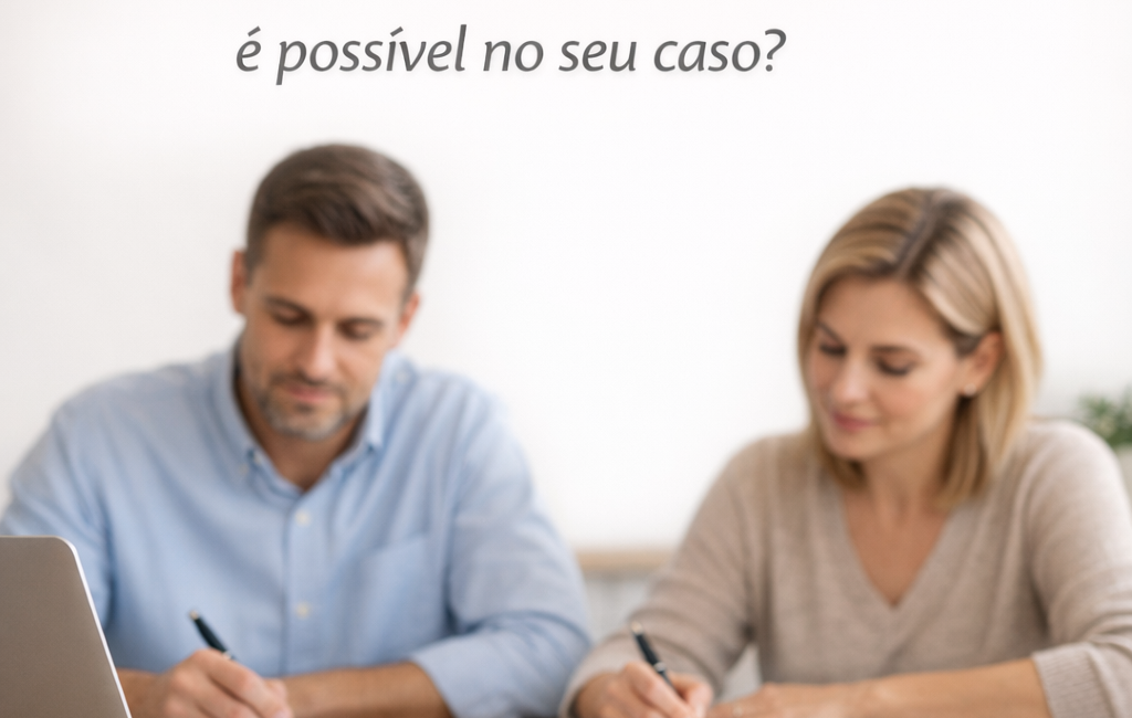 Tomar a decisão de se divorciar nunca é simples. Mesmo quando existe consenso, surgem dúvidas, inseguranças e uma pergunta muito comum: é possível resolver tudo de forma online, com segurança e validade jurídica? A resposta é: sim, o divórcio online funciona — desde que o caso atenda a alguns requisitos específicos. Entender isso antes de iniciar o processo evita frustrações e dores de cabeça no futuro. O que é o divórcio online? O divórcio online é uma forma mais moderna e prática de formalizar o fim do casamento, permitindo que grande parte do procedimento seja realizada à distância, com apoio jurídico. Na prática, isso inclui: Atendimento jurídico remoto Envio digital de documentos Elaboração do acordo de divórcio Assinaturas eletrônicas Dependendo do caso, o divórcio pode ser feito em cartório ou pela via judicial, sempre com validade legal. Quem pode fazer o divórcio online? O divórcio online é indicado principalmente quando: O casal está de acordo com o divórcio Existe consenso sobre a partilha dos bens Não há filhos menores ou incapazes (ou, havendo filhos, o procedimento segue pela via judicial, com acompanhamento do juiz e do Ministério Público) Ou seja, é uma alternativa pensada para situações amigáveis, em que as partes desejam encerrar o vínculo com menos desgaste emocional. Quando o divórcio online não é o mais indicado? Nem todos os casos podem seguir esse caminho. O divórcio online geralmente não é recomendado quando: Uma das partes não concorda com a separação Há conflitos quanto à divisão de bens Existe discordância em relação à pensão ou guarda Nessas hipóteses, é necessário um procedimento diferente, com atuação mais direta do Judiciário. O divórcio online é válido juridicamente? Sim. Desde que conduzido por advogado(a), o divórcio online possui pleno valor legal. O erro mais comum é confundir praticidade com informalidade. A diferença está na forma de condução, não na segurança jurídica do ato. Quais são as principais vantagens? Entre os benefícios do divórcio online, destacam-se: Maior agilidade Menor exposição emocional Redução de custos em relação a processos longos Comodidade para as partes Em momentos delicados como esse, resolver a situação com serenidade e segurança faz toda a diferença. A importância da orientação jurídica Mesmo em divórcios consensuais, decisões mal analisadas podem gerar problemas futuros, especialmente em relação à partilha de bens e deveres entre as partes. Por isso, contar com orientação jurídica adequada desde o início ajuda a garantir que o acordo seja justo, equilibrado e seguro.